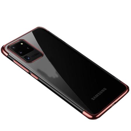 Samsung Galaxy S20 Ultra - Tyylikäs silikonikuori Roséguld