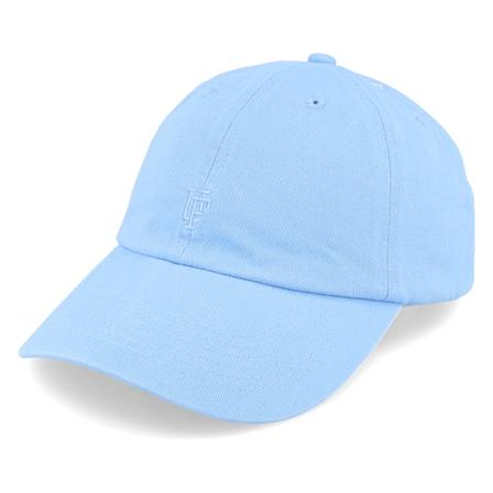 Upfront - Kids Mini Organic Baseball Cap Dusk Blue Dad Cap Unconstructed Blue Cap - @ Hatstore