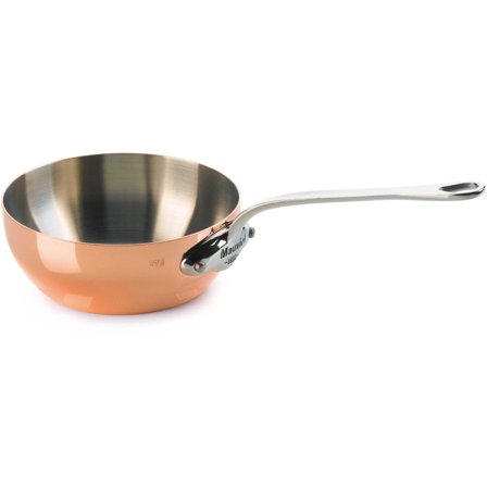 Mauviel M'150s M’150s rundad sautépanna, 1,6 liter | Matlagning > Kokkärl & Stekpannor > Kopparkokkärl > Sautèpanna | Bagaren och Kocken