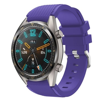 Silikoniranneke Huawei Watch GT/GT 2 46mm/GT 2 Pro Lila