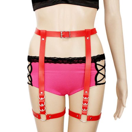 Strumpklämma ben dekoration strumpeband