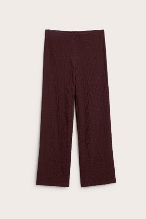 Kappahl | Pull on -housut | Tummanpunainen