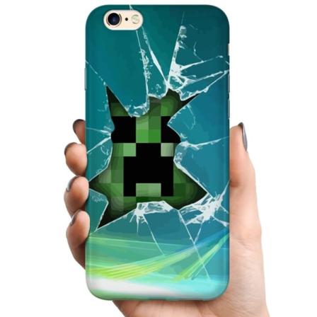 Apple iPhone 6 TPU Mobilcover MineCraft