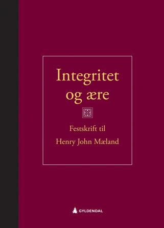 Integritet og ære - Bok - Hardback