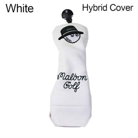 Golfklubbhuvudskydd Golf Träskydd VIT HYBRIDSKYDD Hybrid Vit Hybridskydd-Hybridskydd Vit