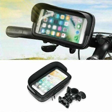 Vanntett Motorsykkel Moped Scooter Mobil Smartphone Holder Veske Etui XL