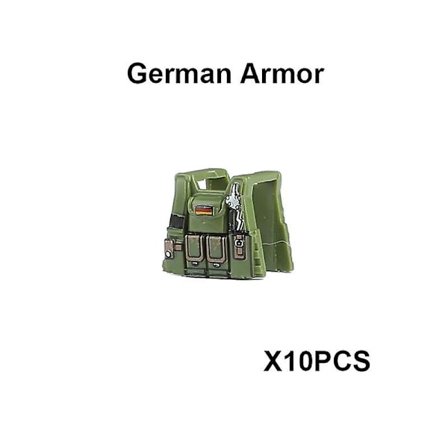 Militære byggeklosser Soldatfigurer Gaver Leker Våpen Pistoler Spesialstyrke SWAT Arm Vest Hjelm Eksplosjonssikker Klær MOC Fingerferdighetsspill