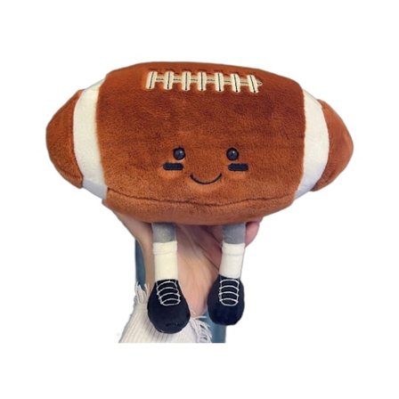 Rugbydukke Jellycat-dukke Plussj leketøy Søt dukke Online kjendis Julegave