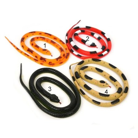 plastorm/Gummiorm Stor 95 cm - Robetoy