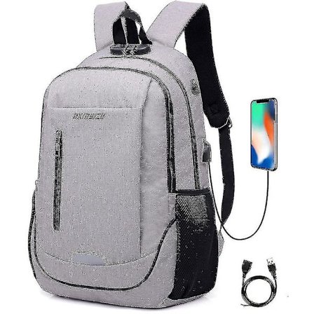 Student School Bag Usb Charging Travel Bag Computer Backpack