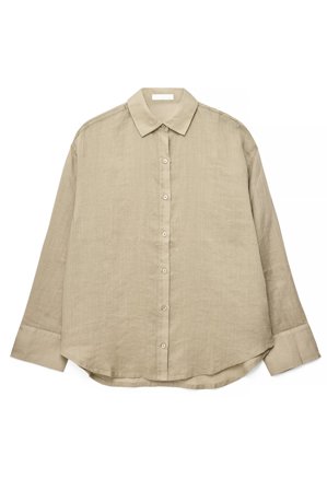 Premium Selection Ramie Shirt - Skjorter - Beige - EU 34
