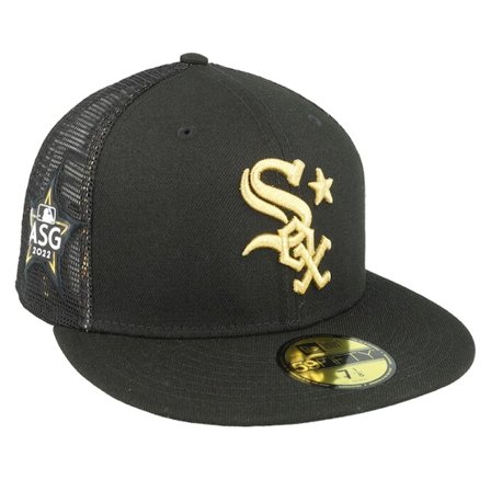 New Era - Chicago White Sox MLB All Star Game 59FIFTY Black Mesh Fitted Fitted Black Cap - MLB @ Hatstore