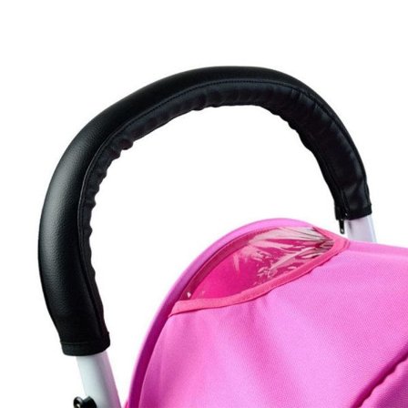 IC Beskyttelsesovertræk til Barnevognshåndtag - Sort Sort