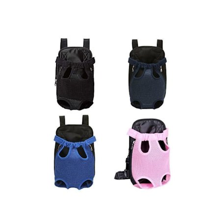 S Størrelse Kjæledyrtransportør Hund Katt Valp Foran Bak Ryggsekk Skulderbære Seleveske Pose S