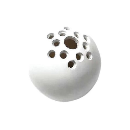 Harts Håndlaget Vase Blomst Stein Ornament Miniatyr Vase Hjem Soverom Borddekorasjon (FMY)