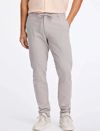 Lindbergh Linen Pants - Beige - L