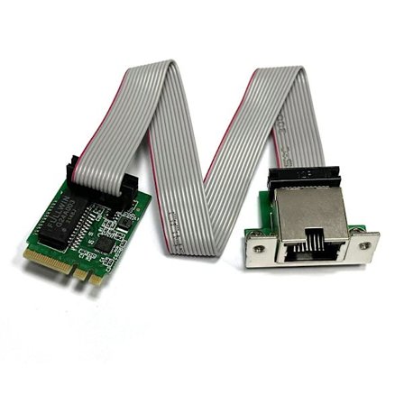 M.2 A+E 8111H Gigabit Ethernet -kortti suorilla nastoilla pöytätietokoneille