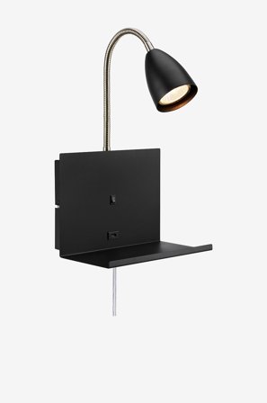 Markslöjd - Vegglampe Cuarto 1L - Svart - Vegglamper - Fra Homeroom