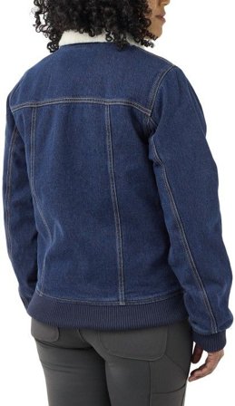 Carhartt Workwear Carhartt W's Relaxed Fit Denim Sherpa Lined Jacket Beech