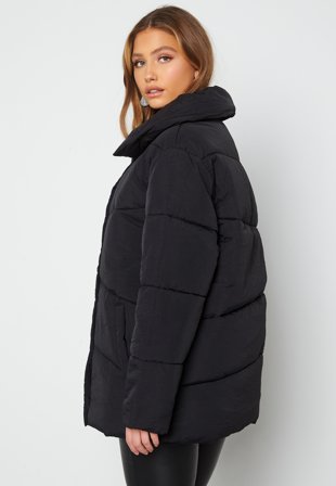 VILA - Louisa Short Jacket - Black - Kläder - - Bubbleroom