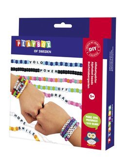 Gør-det-selv Bogstavsperler - Playbox