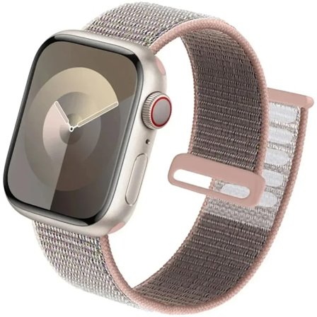 Nylon Loop Armband för Apple Watch Armband 49mm Ultra2 44mm 40mm 45mm 41mm 46-42mm Armband för iwatch armband Serie 9 8 se 7 6 5 4 10
