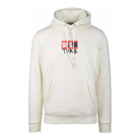 Diesel Hoodies , Wit , Heren , Maat: M