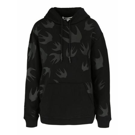 Alexander McQueen, Sweatshirt Czarny, Kobieta, Rozmiar: L