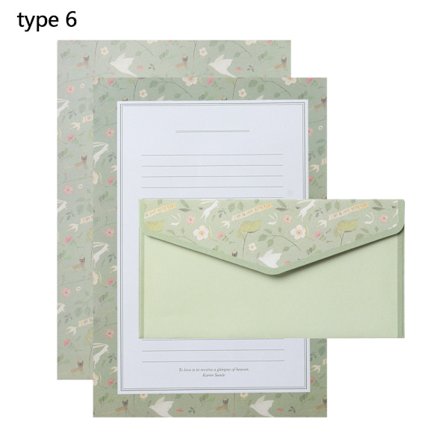 Brevpapper Skrivpapper 6 ST TYP 6 TYP 6