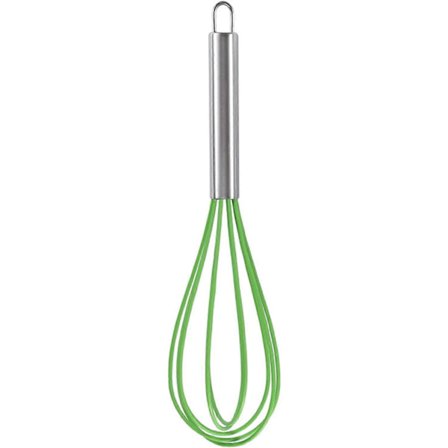 Manuel silikonepisker, manuel æggepisker, holdbare køkkenredskaber, bageværktøj, kagebageudstyr, mixer, 30 cm