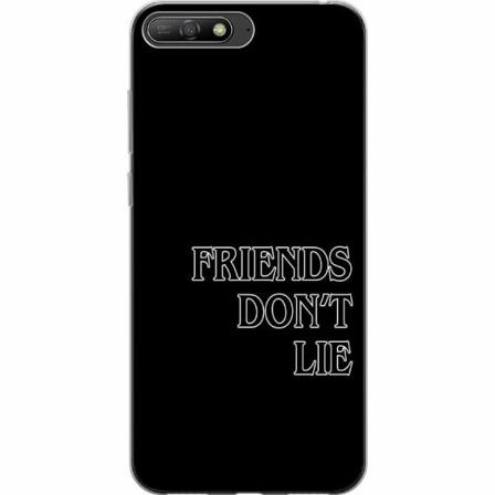 Huawei Y6 (2018) Genomskinligt Skal Stranger Things