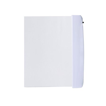 Flat Book Light Side Book Light for Clear LED Full Page Illuminator Panel Plate(Hvit)