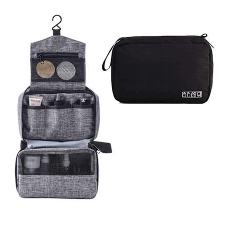 Hängande Necessär - Resenecessär Svart svart