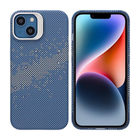 Mountain and xinghe mountain peak Case For iPhone 14/13 milky blue