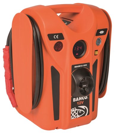 Bahco BBAGM12-1200 Starthjelp 12 V, Verksted & bil