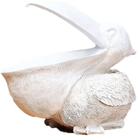Modell Pelican Dekorationer, Unik Realistisk Stor Mun Design Vintage Pelican Dekorationer