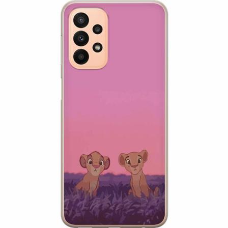 Samsung Galaxy A23 5g Genomskinligt Skal Pink