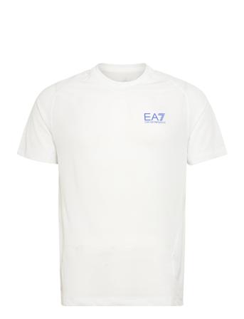 T-Shirt T-shirts Short-sleeved Hvit EA7