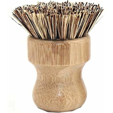 Diskborste i trä, diskborste med trähandtag och borst för diskho, badrum, hushållsdiskborste