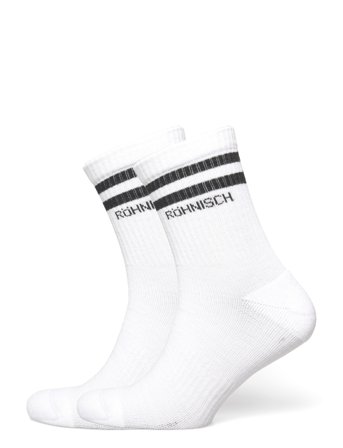 Röhnisch 2-Pack Sporty Sock - White - 36-38