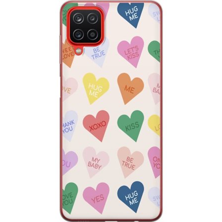 Yhteensopiva Puhelinkuori Samsung Samsung Galaxy A12 Karkkisydämet