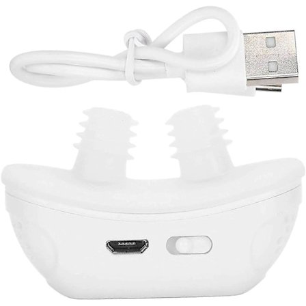 Elektronisk Anti-Snorking Myk Silikon Luftrensende Øre-Rens