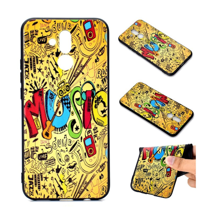 Huawei Mate 20 Lite 3D-mönstrat fodral - Musikelement