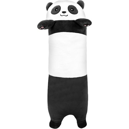 {xjxj} Erittäin pehmeä pehmopanda-kissatyyny kylkiasennossa nukkuville 70 cm