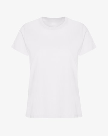 Women Light Organic Tee - Optical White M