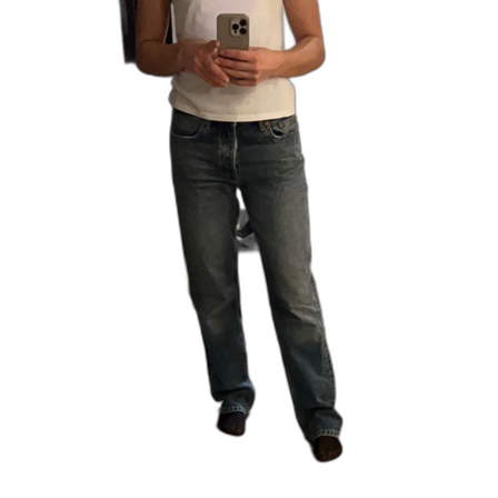 Zara straight leg mid Rise