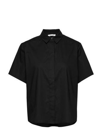 Mina Shirt Ss 10451 Lyhythihainen Paita Musta Samsøe Samsøe