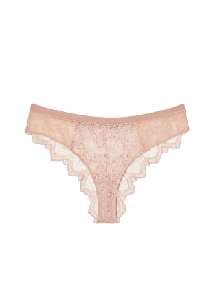 Understatement Lace Cheeky Trosor Dam Beige XS