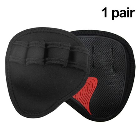 Neopren Grip Pads Lifting Grips Gym Workout Handske