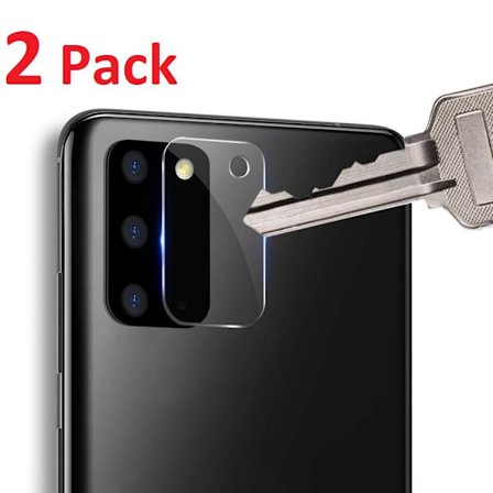 2-Pack Samsung Galaxy S20 Bak kamera Skärmskydd